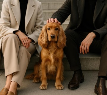 Dogs in divorce مالکیت سگ مشترک بعد از طلاق